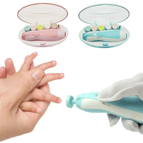 6 in 1 Baby Nail Clipper Nail Cutter Manicure & Pedicure - Newborn to Adult Portable Versatile Newborn Toddler Nail Care Clipper Toes Fingernails Care Trimmer Set - Image 4