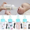 Portable USB Baby Bottle Warmer Outdoor Infant Milk Feeding Bottle Cover (free home delivery) - Image 7